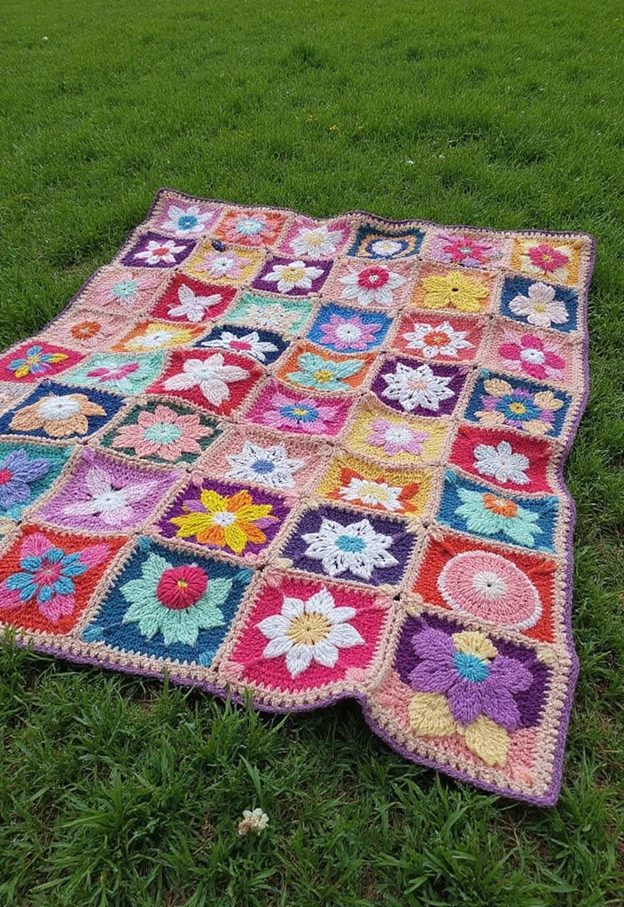 Friendly Guide to Crochet Blanket Patterns Free: Featuring 24 Creative Visual Inspirations - 6. Patchwork Crochet Blanket