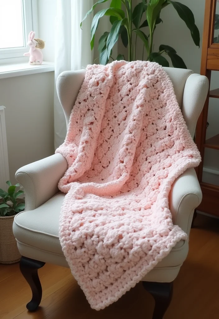 Friendly Guide to Crochet Bunny Pattern Free: Showcasing 24 Charming Visual Inspirations - 8. Bunny Blanket