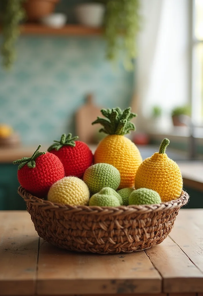 Friendly Guide to Crochet Plushies Pattern Free with 21 Cute Visual Inspirations - 18. Fun Fruits Plushies