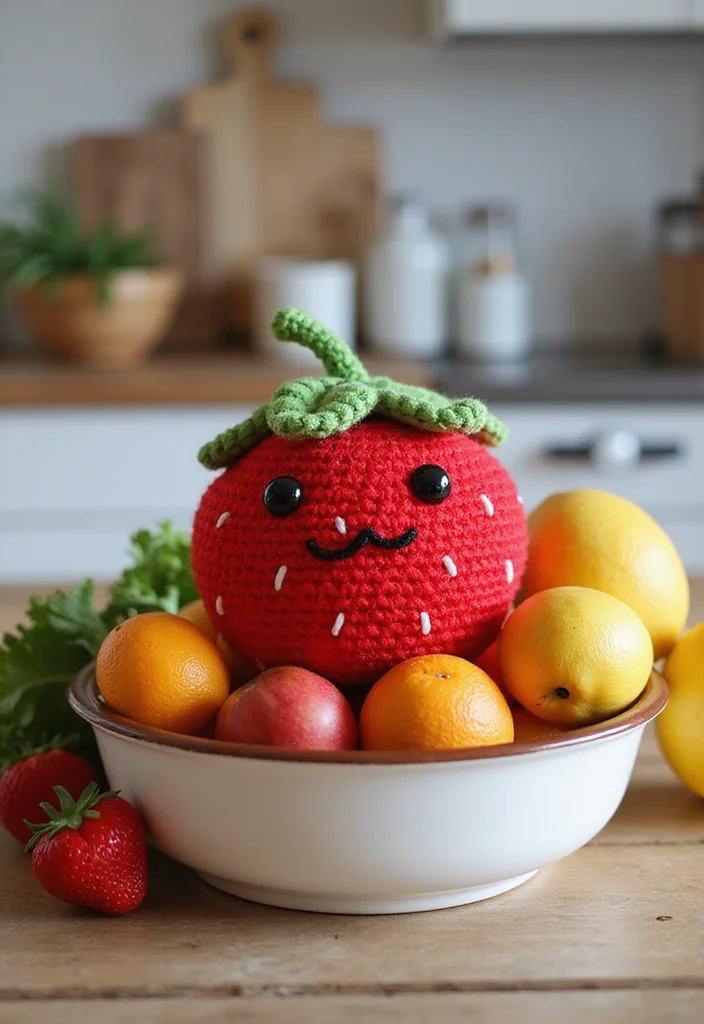 Friendly Guide to Crochet Plushies Pattern Free with 21 Cute Visual Inspirations - 5. Sweet Strawberry Plushie