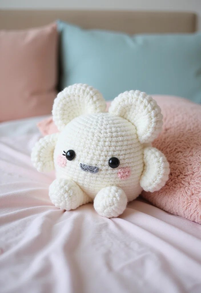 Friendly Guide to Crochet Plushies Pattern Free with 21 Cute Visual Inspirations - 8. Cute Cloud Plushie