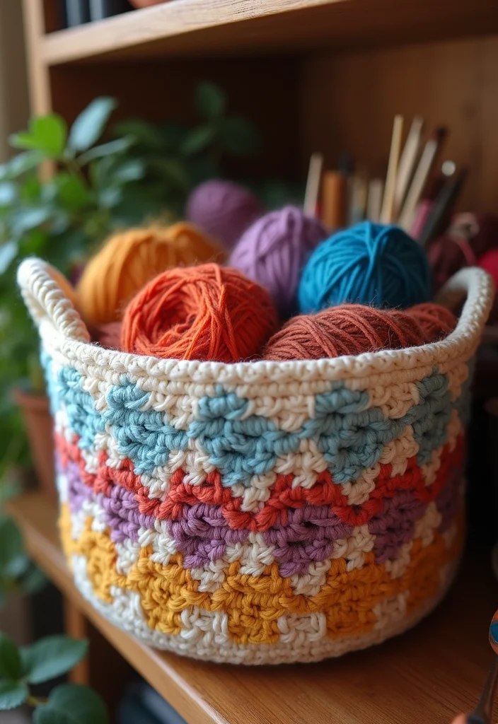 Friendly Guide to Crochet Top Pattern Free with 23 Stylish Craft Inspirations - 4. Eco-Friendly Baskets