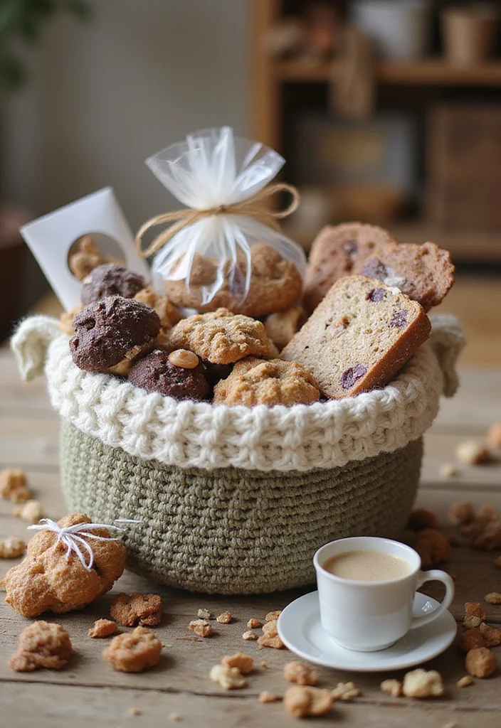 Helpful Guide to Crochet Basket Pattern Free Featuring 23 Practical Craft Inspirations - 23. Crochet Basket as a Gift