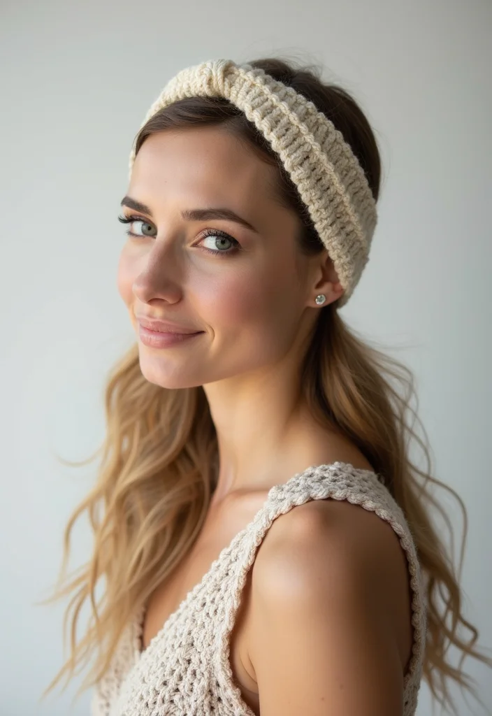 Helpful Guide to Crochet Headband Pattern Free: Showcasing 25 Trendy Inspirations - 11. Easy Ribbed Headband