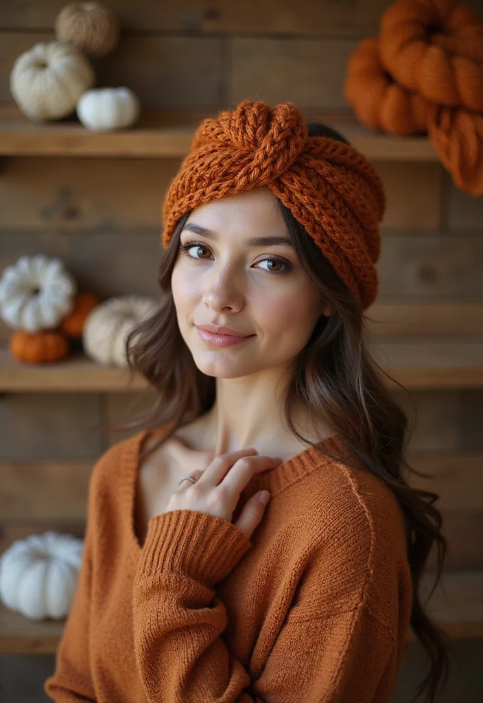 Helpful Guide to Crochet Headband Pattern Free: Showcasing 25 Trendy Inspirations - 13. Twisted Knot Headband