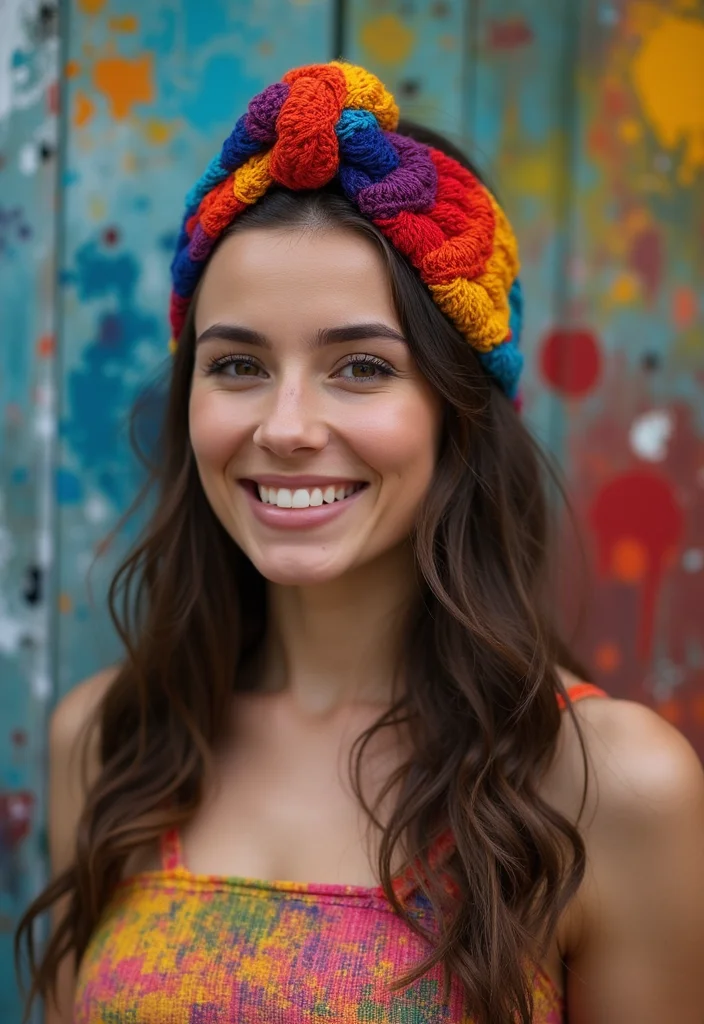 Helpful Guide to Crochet Headband Pattern Free: Showcasing 25 Trendy Inspirations - 6. Color Blocked Headband