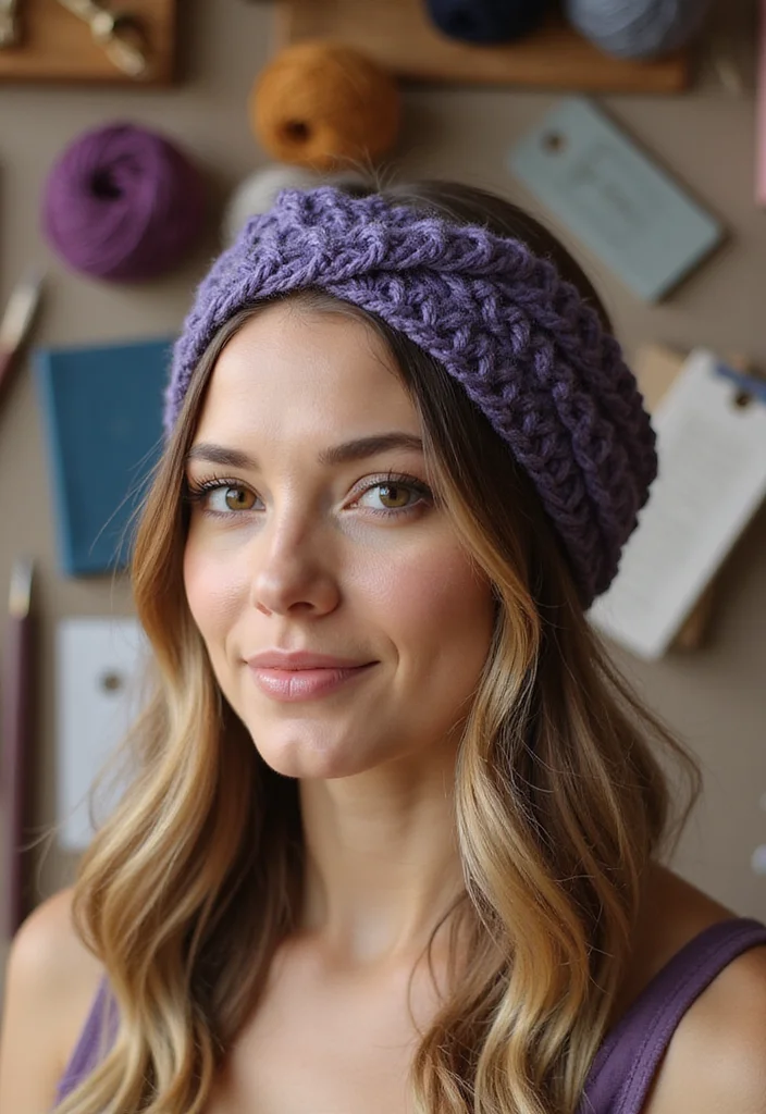 Helpful Guide to Crochet Headband Pattern Free: Showcasing 25 Trendy Inspirations - 9. Textured Shell Stitch Headband