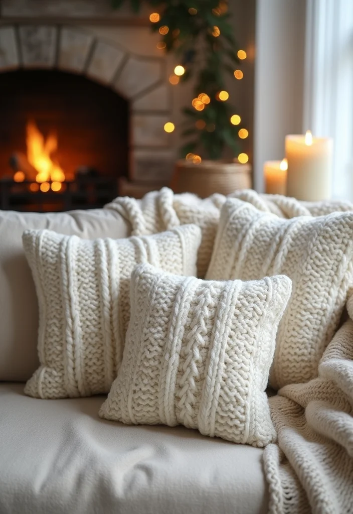 Helpful Guide to Crochet Pillow Patterns Free Featuring 24 Cozy Visual Inspirations - 6. Cozy Cable Knit Pillows