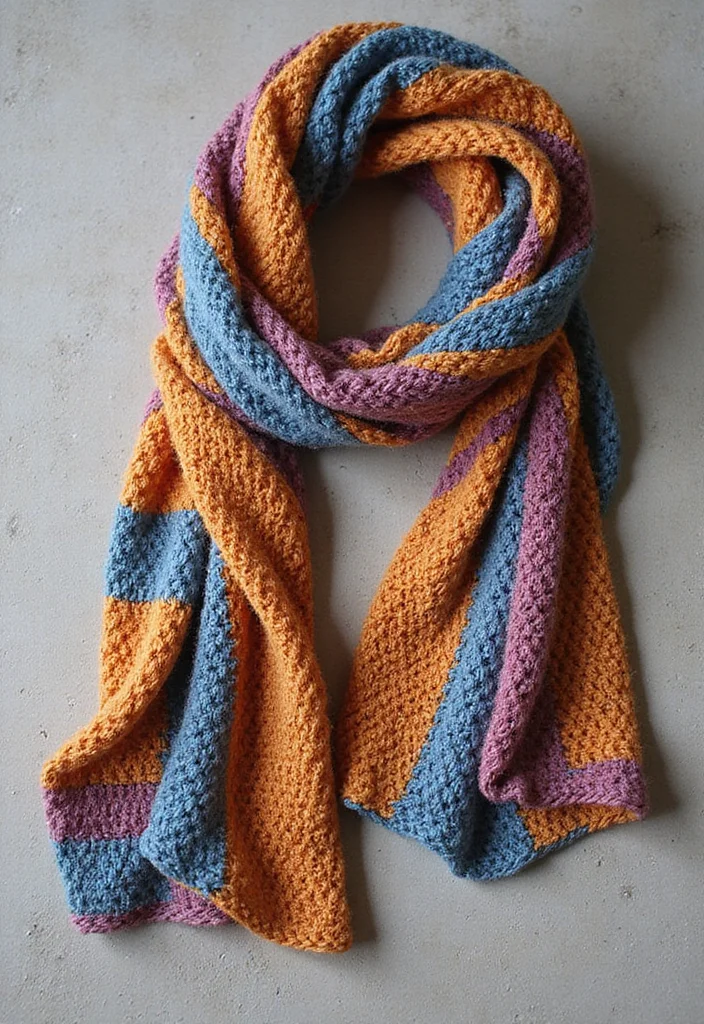 Helpful Guide to Cute Things to Crochet: 23 Fun and Creative Inspirations - 15. Elegant Scarves
