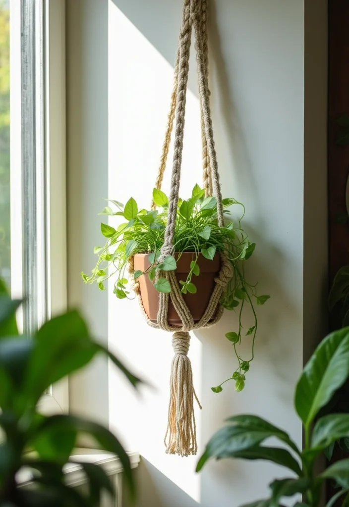 Helpful Guide to Magic Ring Crochet Tutorial: Showcasing 24 Clear Visual Inspirations - 6. Fabulous Crochet Plant Hangers