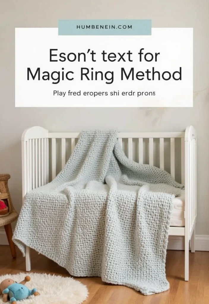 Helpful Guide to Magic Ring Crochet Tutorial: Showcasing 24 Clear Visual Inspirations - 9. Fluffy Baby Blankets