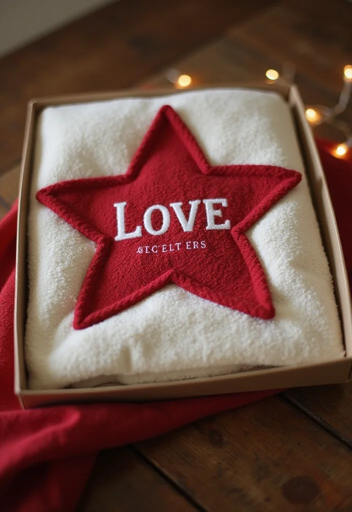 Helpful Guide to Star Blanket Crochet Pattern with 21 Cozy Craft Inspirations - 12. Personalized Star Blanket