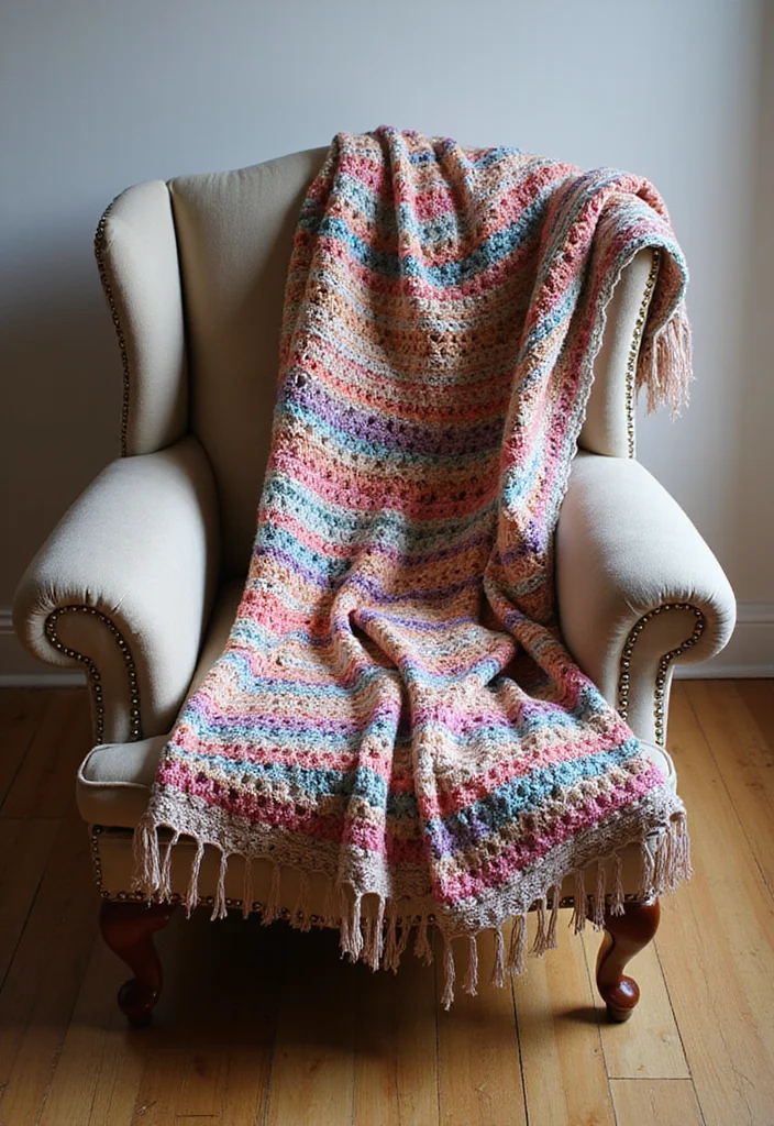 Helpful Guide to Tapestry Crochet Patterns Charts: Showcasing 25 Clear Visual Inspirations - 18. Warm Cozy Throws