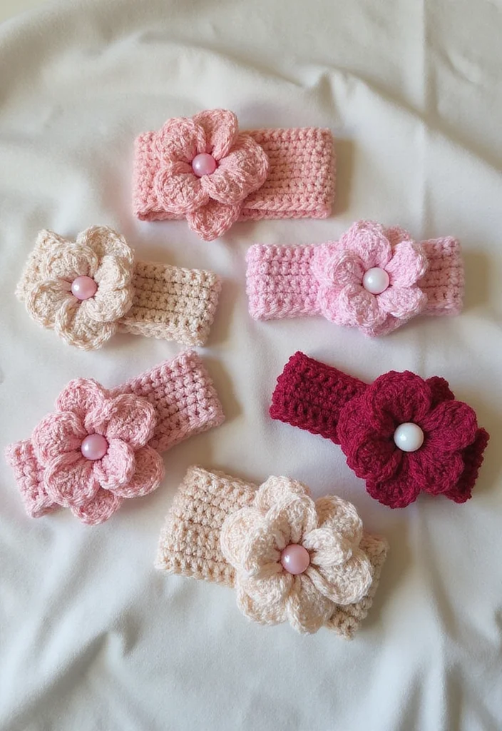 Step-by-Step Guide to Baby Crochet Patterns Free: Showcasing 23 Sweet Visual Inspirations - 16. Crochet Baby Headbands