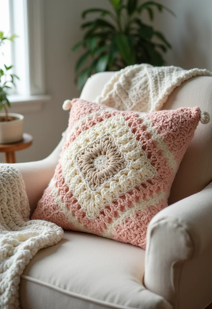 Step-by-Step Guide to Baby Crochet Patterns Free: Showcasing 23 Sweet Visual Inspirations - 23. Cozy Pillow Cases