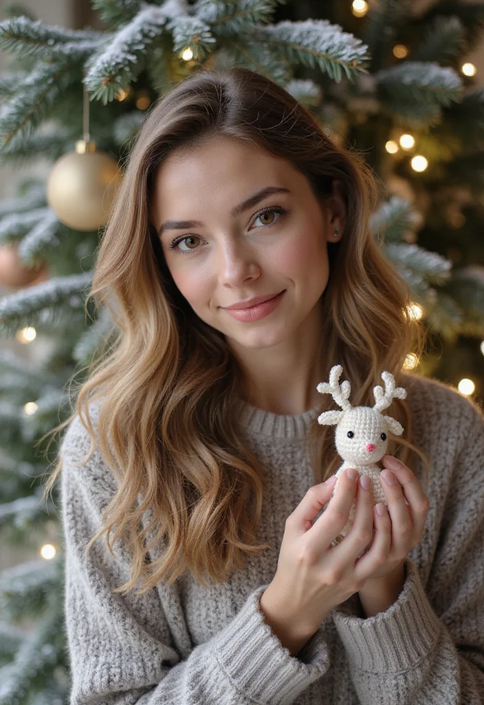 Step-by-Step Guide to Crochet Christmas Ornaments: 21 Festive Craft Inspirations - 7. Reindeer Ornaments