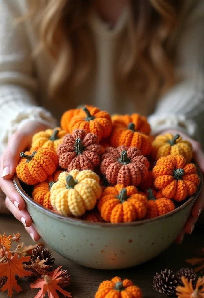 Step-by-Step Guide to Crochet Pumpkin Free Pattern Featuring 24 Festive Visual Inspirations - 2. Miniature Crochet Pumpkins