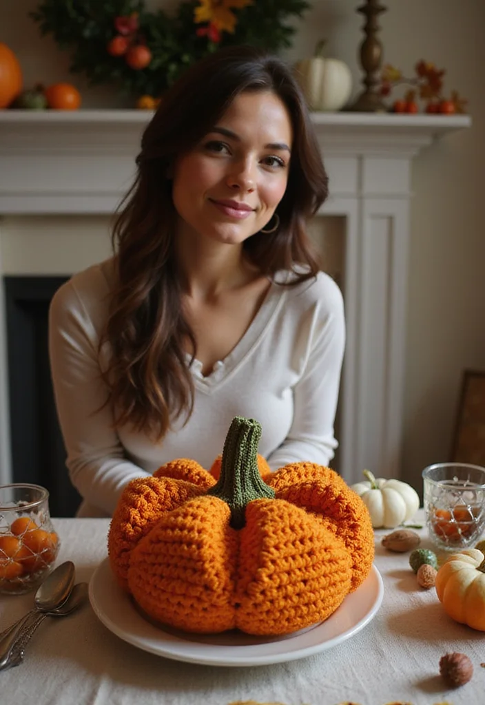 Step-by-Step Guide to Crochet Pumpkin Free Pattern Featuring 24 Festive Visual Inspirations - 20. Crochet Pumpkin Bowl Cozy