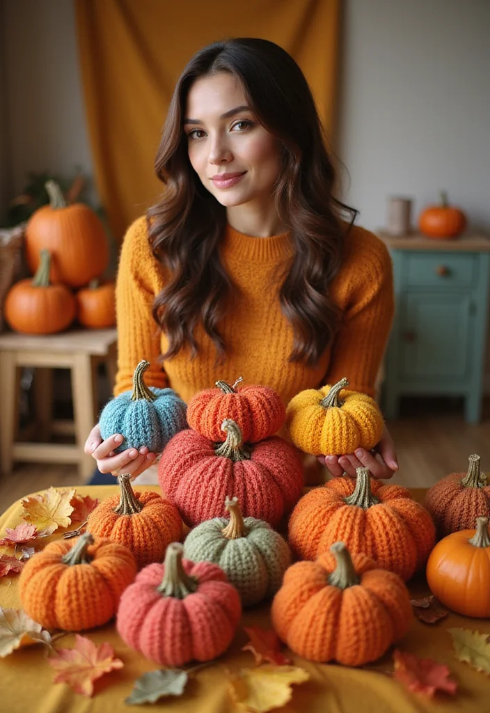 Step-by-Step Guide to Crochet Pumpkin Free Pattern Featuring 24 Festive Visual Inspirations - 3. Multi-Colored Pumpkins