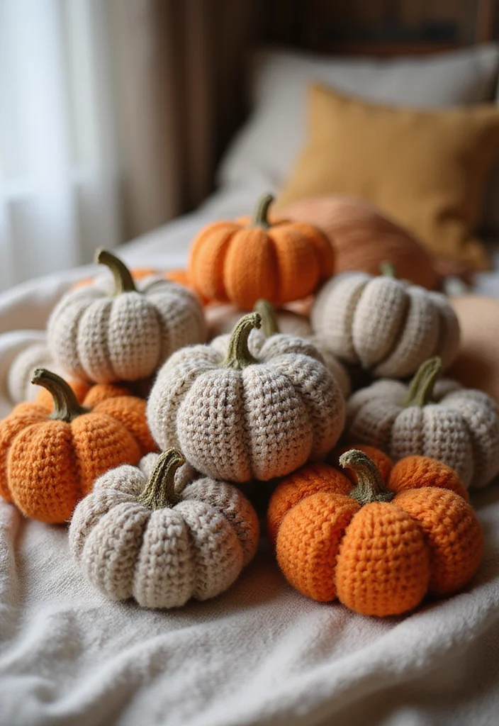 Step-by-Step Guide to Crochet Pumpkin Free Pattern Featuring 24 Festive Visual Inspirations - 5. Textured Crochet Pumpkins