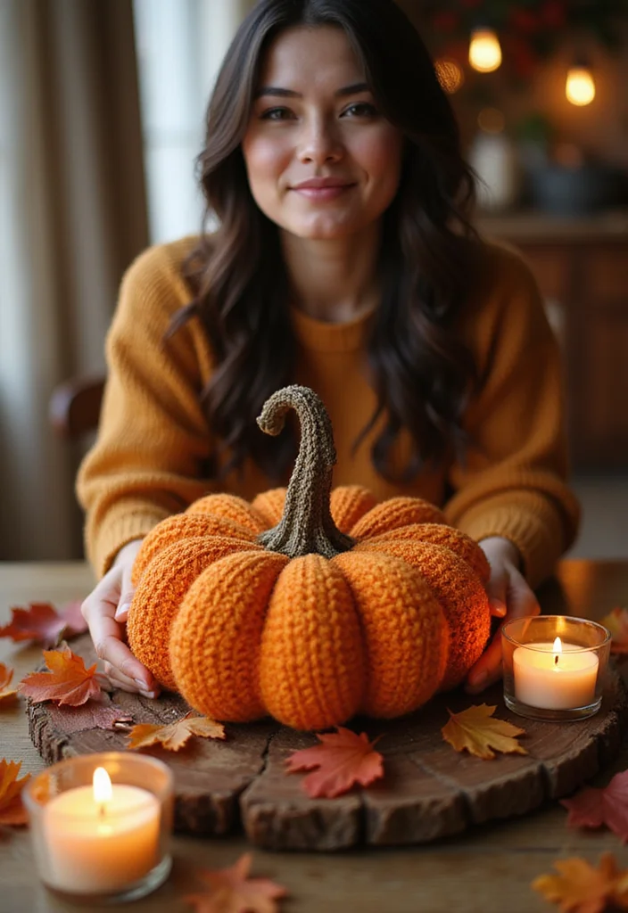 Step-by-Step Guide to Crochet Pumpkin Free Pattern Featuring 24 Festive Visual Inspirations - 8. Crochet Pumpkin Centerpieces