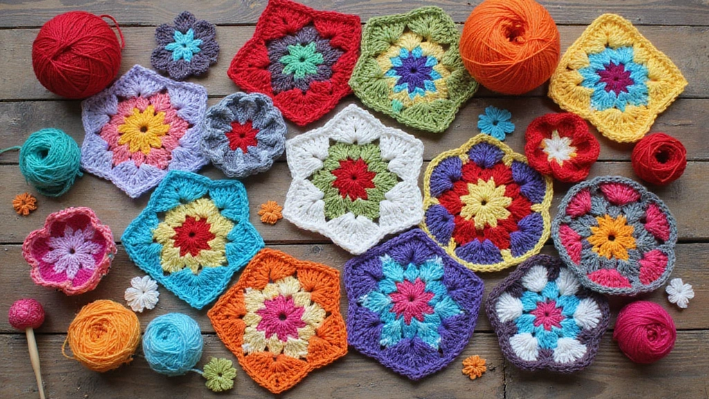 25 Granny Square Crochet Patterns: Free Designs for Colorful Projects