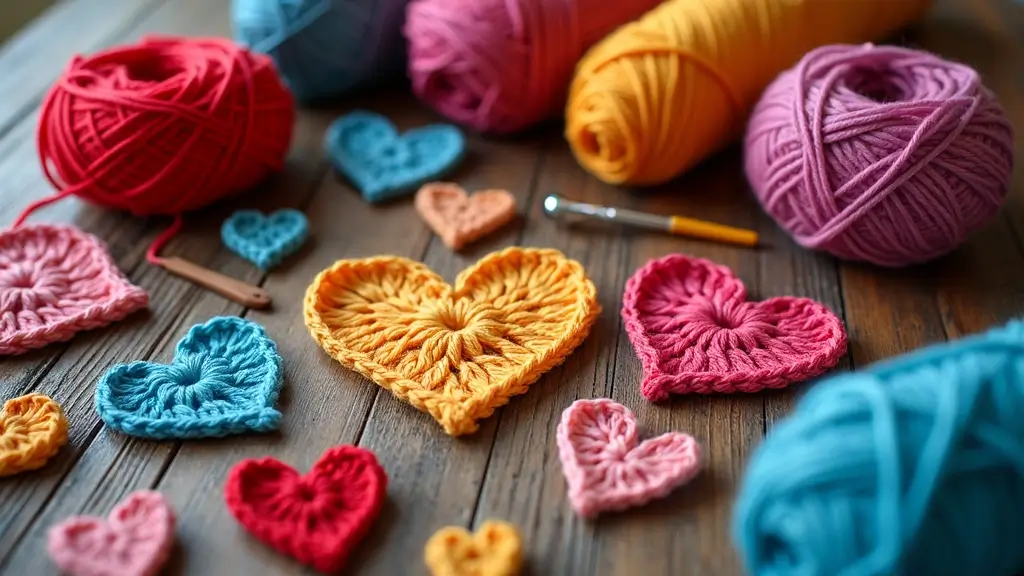 25 Quick and Easy Tutorials on How to Crochet a Heart