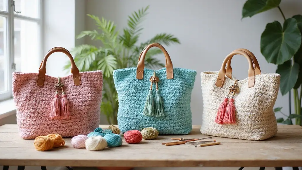 25 Sacs à Main au Crochet Élégants et Faciles à Confectionner