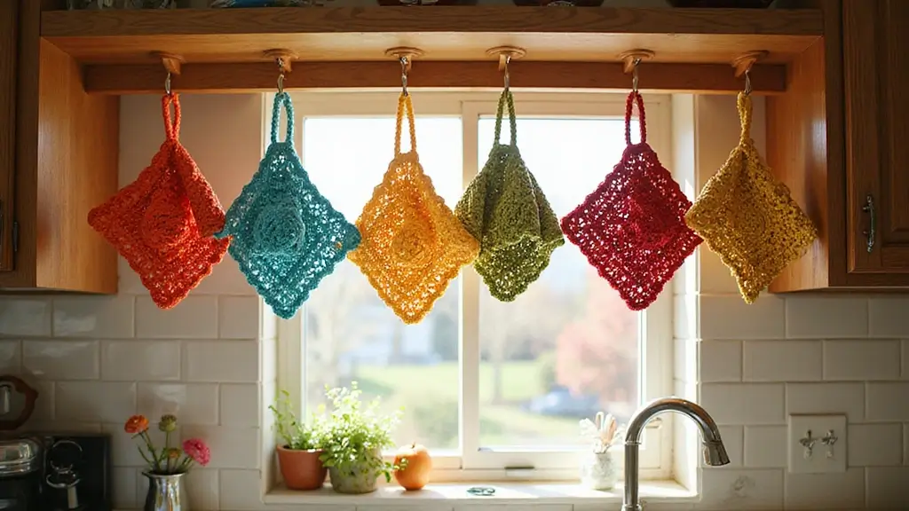 27 Crochet Pot Holders Free Pattern Designs for Your Kitchen