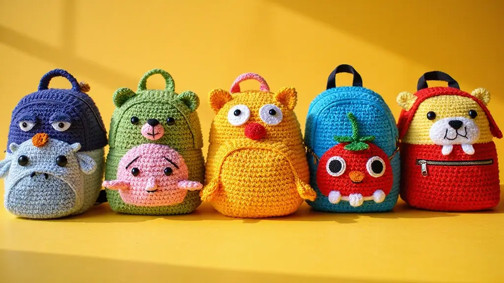 28 Patrón de Mochila de Crochet Paso a Paso con Estilo Único