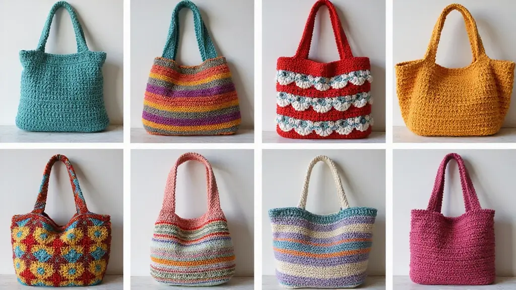 29 Crochet Tote Bags Free Patterns Perfect for Everyday Use