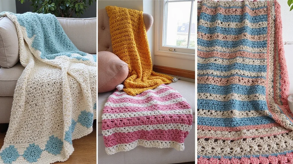 A Friendly Guide to Crochet Borders for Blankets: 20 Stylish Craft Inspirations