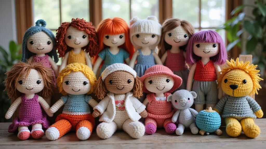 Complete Guide to Crochet Dolls: 22 Fun Visual Inspirations