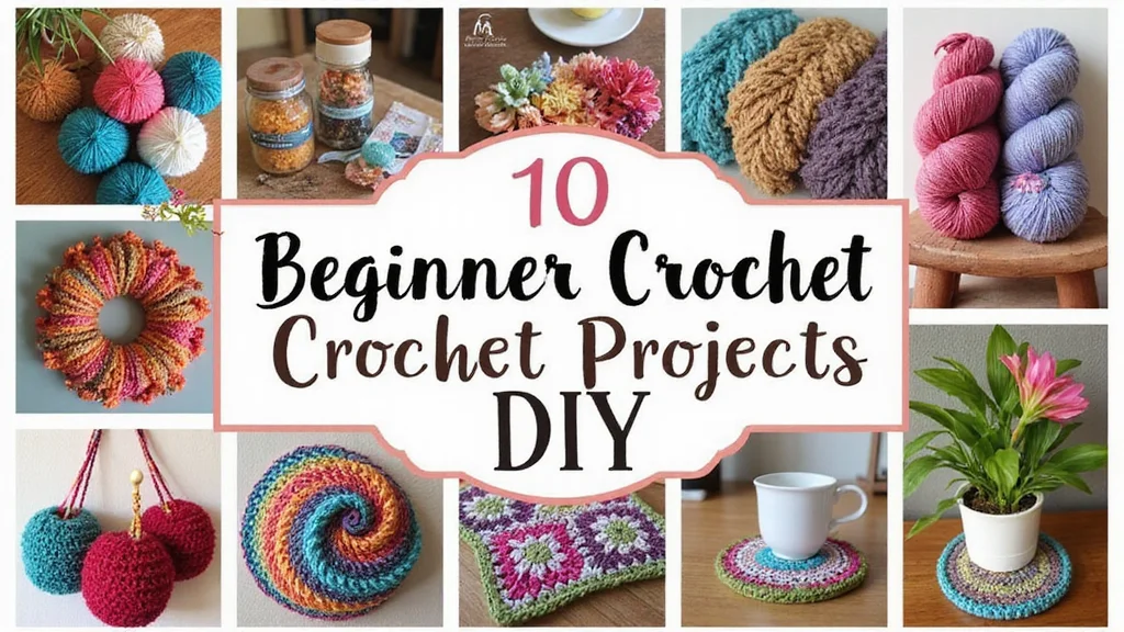 Essential Guide to Easy Beginner Crochet Patterns Featuring 22 Simple Visual Inspirations