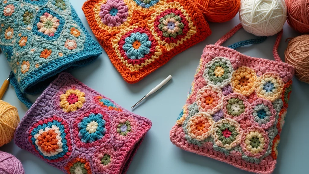 Friendly Guide to Crochet Granny Square Bag with 21 Creative Craft Inspirations